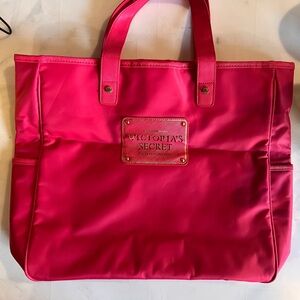 Victoria's Secret Fuchsia Tote Bag